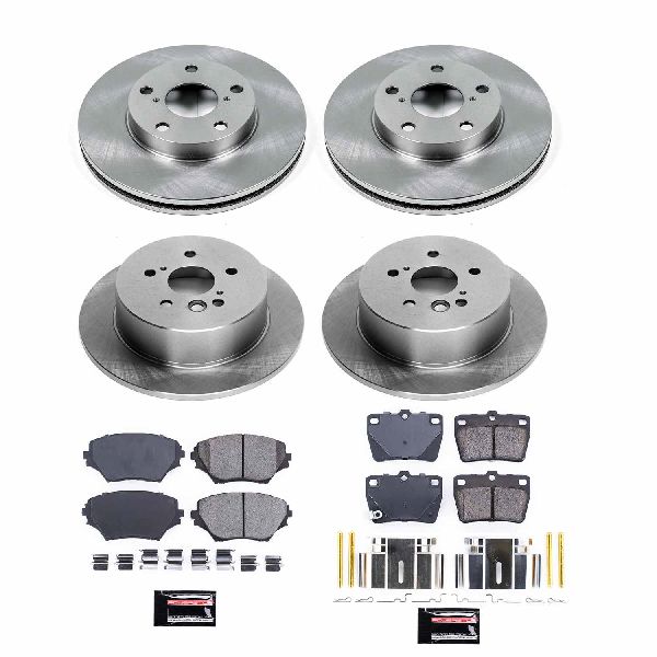 2004-2005 Toyota RAV4 Disc Brake Kit - Front and Rear (Powerstop)