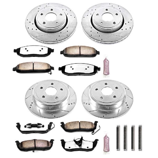 2006-2010 Jeep Commander Disc Brake Kit - Front and Rear (Powerstop)