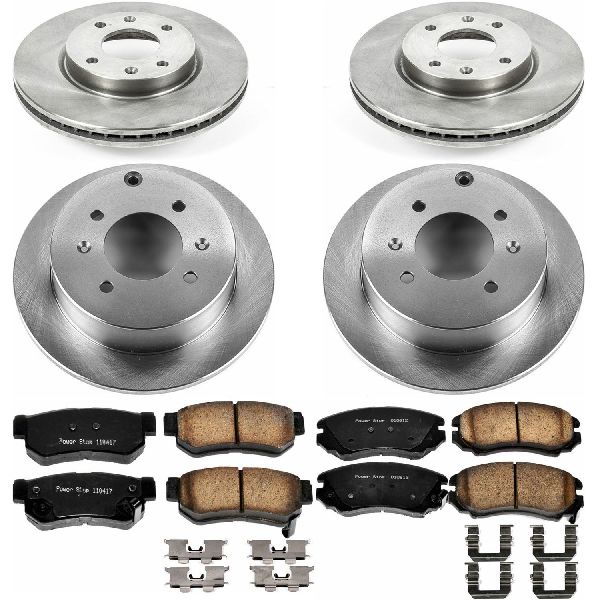 2003-2005 Hyundai Sonata Disc Brake Kit - Front and Rear (Powerstop)