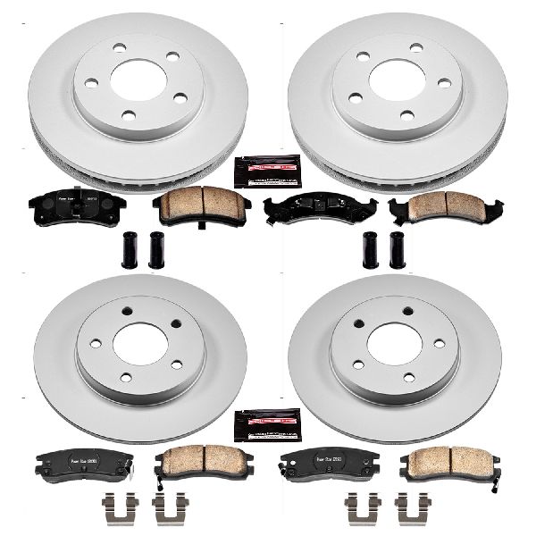 1995-1996 Oldsmobile Aurora Disc Brake Kit - Front and Rear (Powerstop)