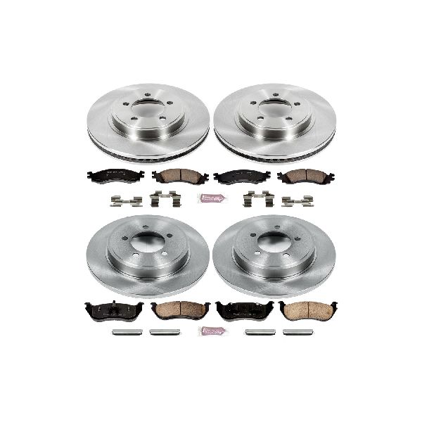 2006 Mercury Mountaineer Disc Brake Kit - Front and Rear (Powerstop)