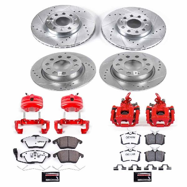 2013 Volkswagen Beetle Disc Brake Kit - Front and Rear (Powerstop)