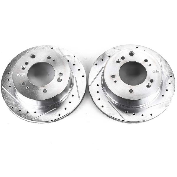 2007-2009 Kia Sorento Disc Brake Rotor Set - Rear (Powerstop)