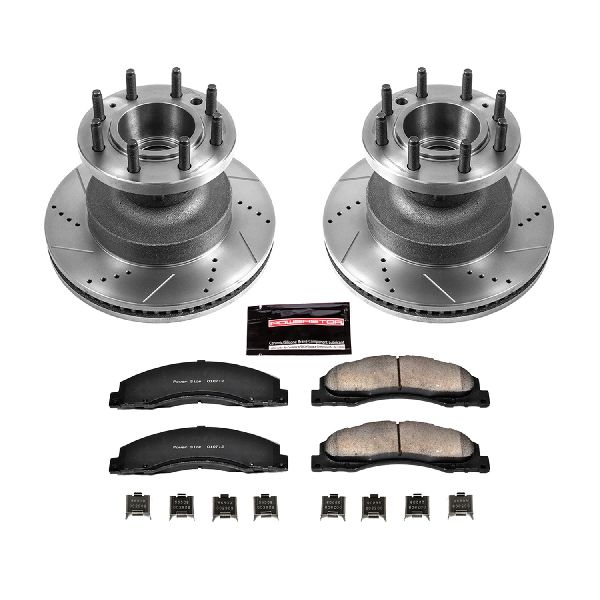 2008-2025 Ford E-350 Super Duty Disc Brake Kit - Front (Powerstop)