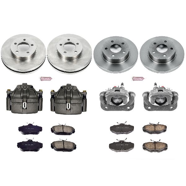 1993-1994 Lincoln Continental Disc Brake Kit - Front and Rear (Powerstop)