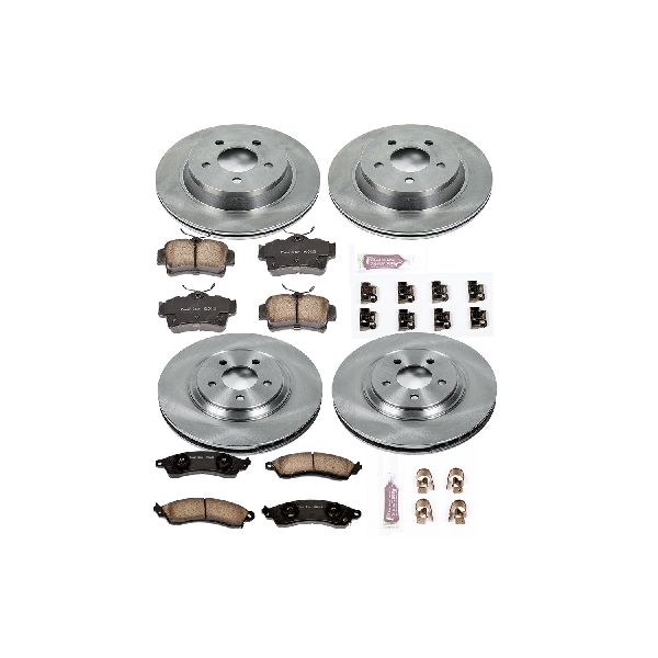 1994-2004 Ford Mustang Disc Brake Kit - Front and Rear (Powerstop)