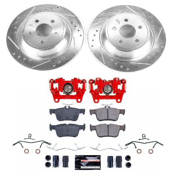 2016-2018 Lincoln MKX Disc Brake Kit - Rear (Powerstop)