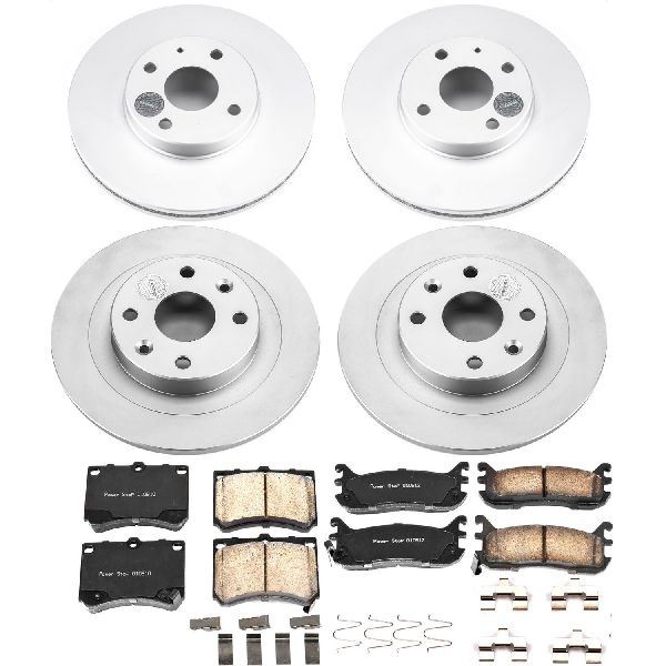 1995-1998 Mazda Protege Disc Brake Kit - Front and Rear (Powerstop)