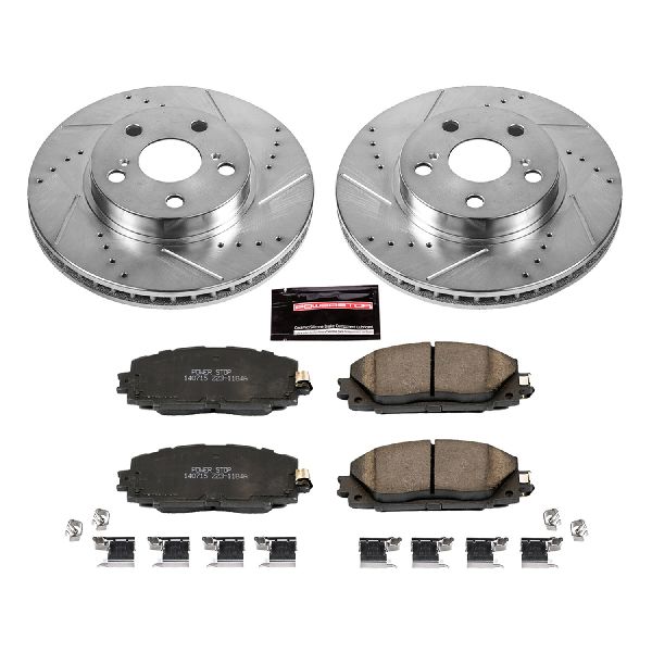 2010-2015 Toyota Prius Disc Brake Kit - Front (Powerstop)