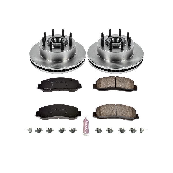 2007-2010 Ford F-350 Super Duty Disc Brake Kit - Front (Powerstop)