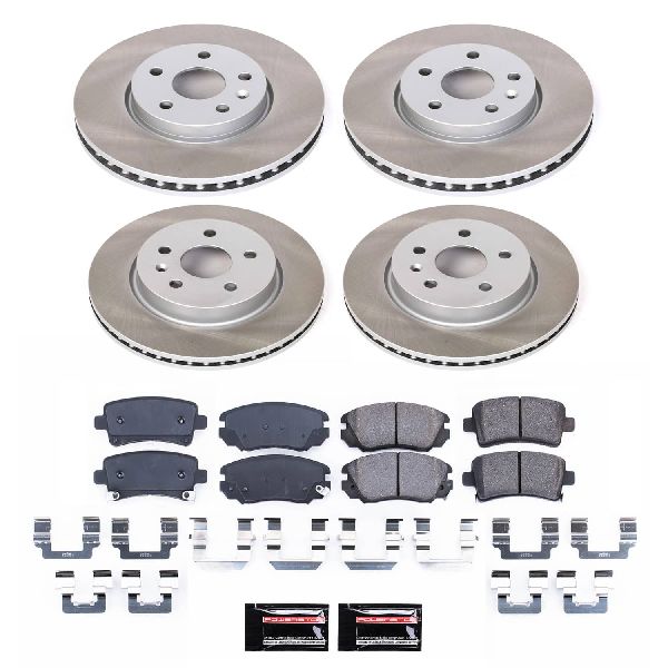 2014-2020 Chevrolet Impala Disc Brake Kit - Front and Rear (Powerstop)