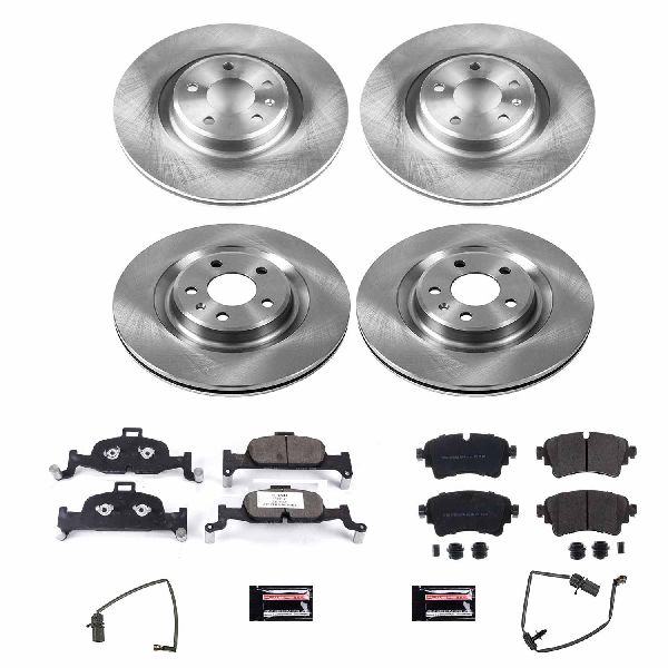 2017-2018 Audi A4 Disc Brake Kit - Front and Rear (Powerstop)