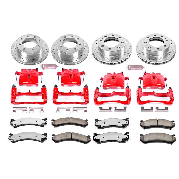 1999-2004 GMC Sierra 2500 Disc Brake Kit - Front and Rear (Powerstop)
