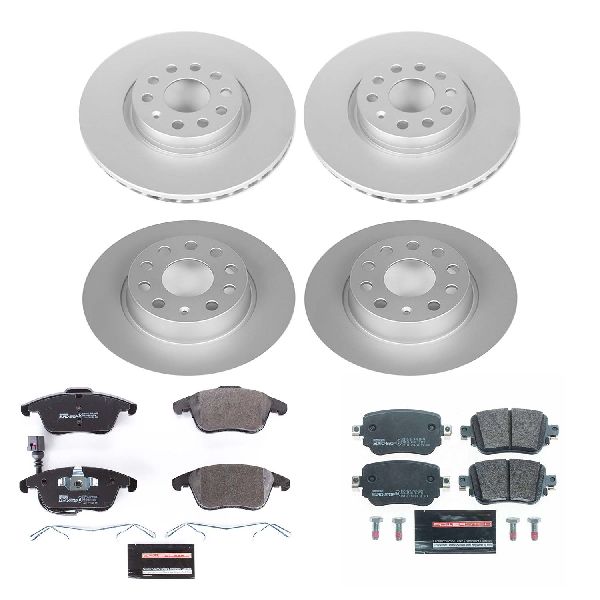 2015-2020 Volkswagen Passat Disc Brake Kit - Front and Rear (Powerstop)