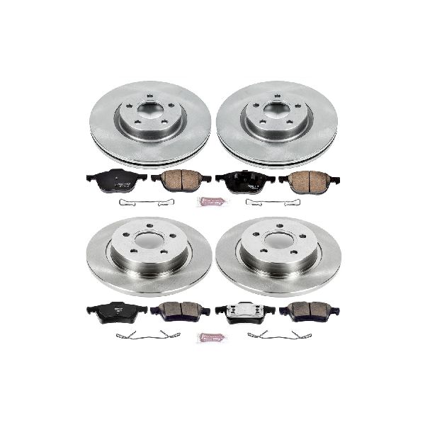 2004-2005 Volvo S40 Disc Brake Kit - Front and Rear (Powerstop)