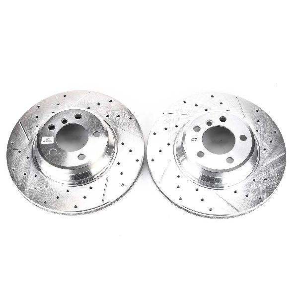 2006-2008 BMW 750i Disc Brake Rotor Set - Front (Powerstop)