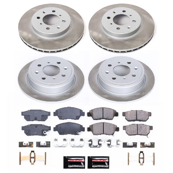 1994-1997 Honda Civic del Sol Disc Brake Kit - Front and Rear (Powerstop)
