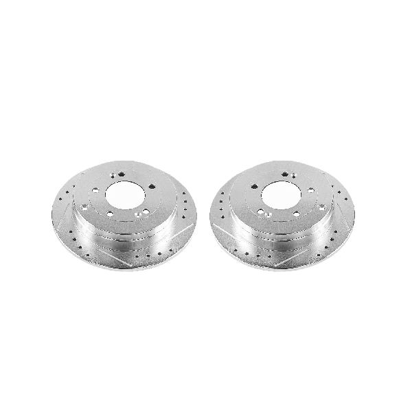 2006-2009 Hyundai Azera Disc Brake Rotor Set - Rear (Powerstop)