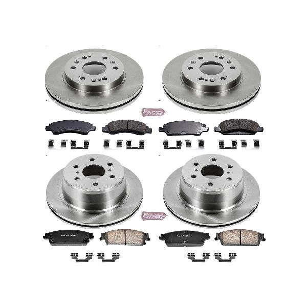 2008-2013 Chevrolet Avalanche Disc Brake Kit - Front and Rear (Powerstop)