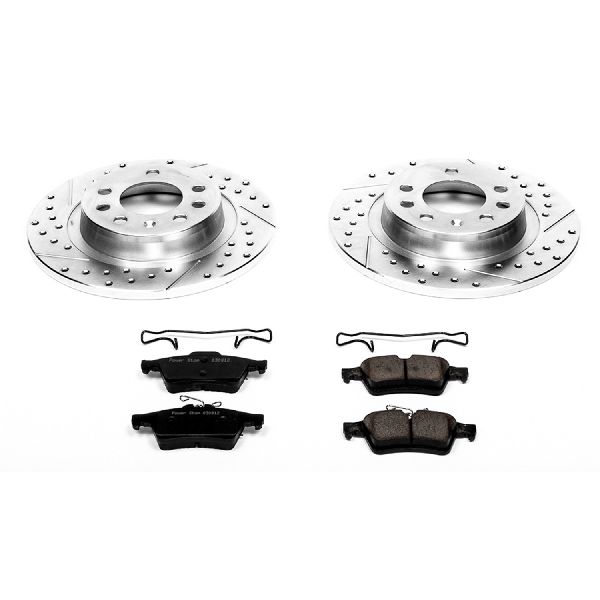 2006-2009 Pontiac Solstice Disc Brake Kit - Rear (Powerstop)