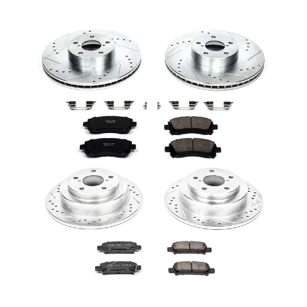 2002-2003 Subaru Impreza Disc Brake Kit - Front and Rear (Powerstop)