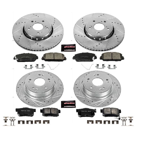2016 Acura ILX Disc Brake Kit - Front and Rear (Powerstop)