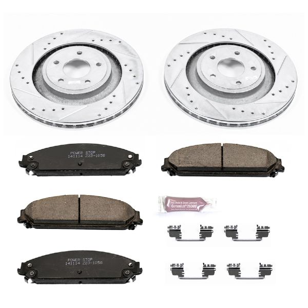 2013-2014 Dodge Avenger Disc Brake Kit - Front (Powerstop)