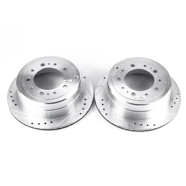 1998-2007 Toyota Land Cruiser Disc Brake Rotor Set - Rear (Powerstop)