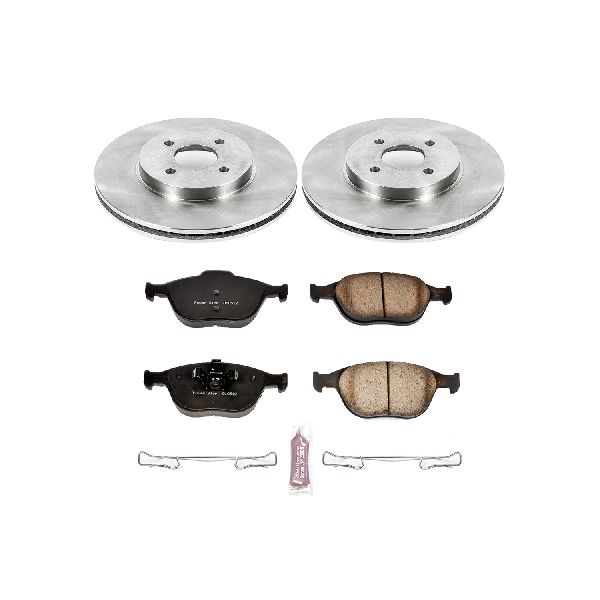 2002-2004 Ford Focus Disc Brake Kit - Front (Powerstop)