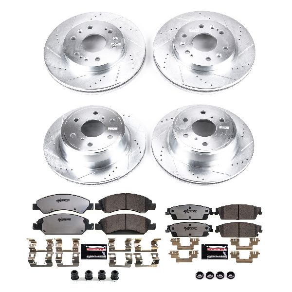 2008-2013 Chevrolet Avalanche Disc Brake Kit - Front and Rear (Powerstop)
