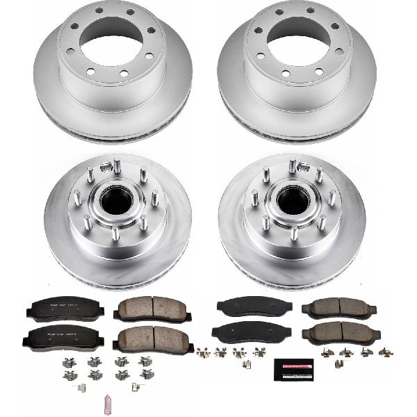 2010 Ford F-350 Super Duty Disc Brake Kit - Front and Rear (Powerstop)