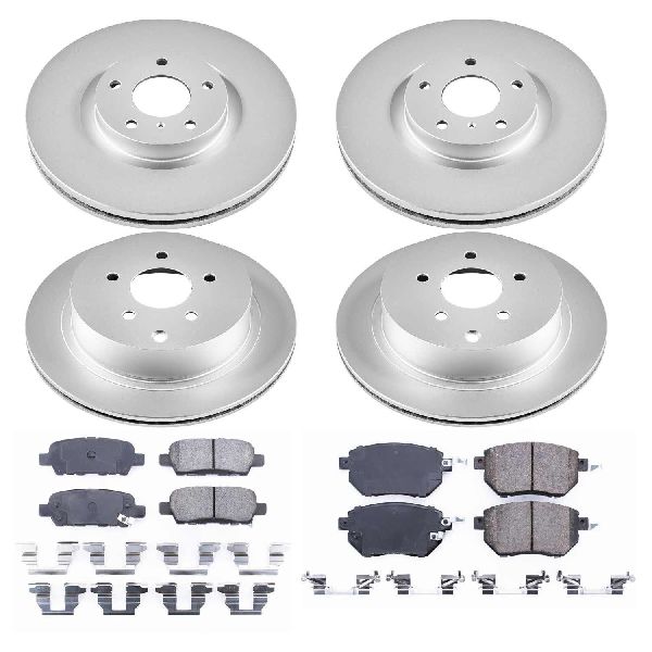 2006-2007 Nissan Murano Disc Brake Kit - Front and Rear (Powerstop)