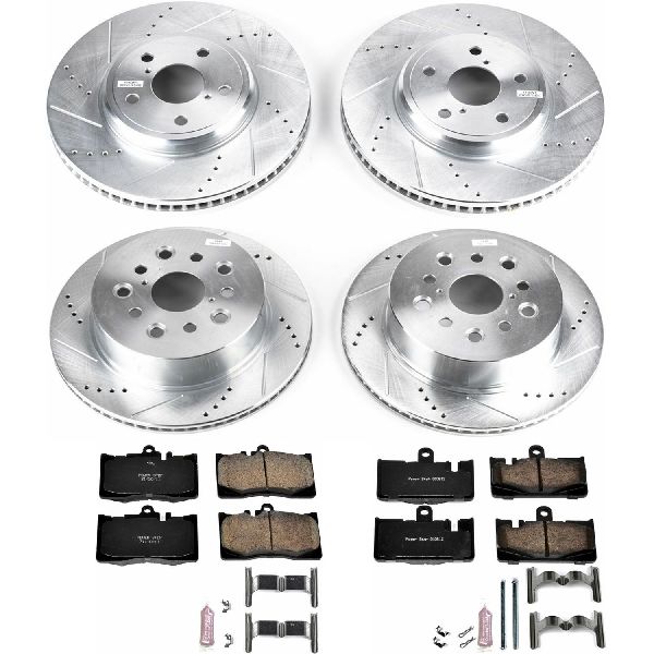 2001-2006 Lexus LS430 Disc Brake Kit - Front and Rear (Powerstop)