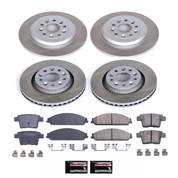 2005-2007 Ford Freestyle Disc Brake Kit - Front and Rear (Powerstop)