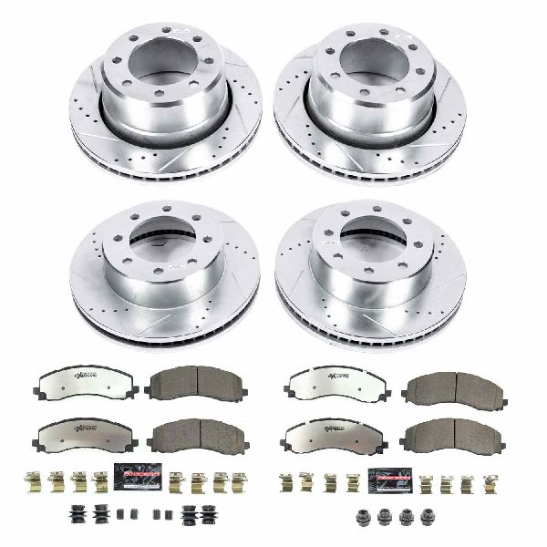 2019-2024 Ram 2500 Disc Brake Kit - Front and Rear (Powerstop)