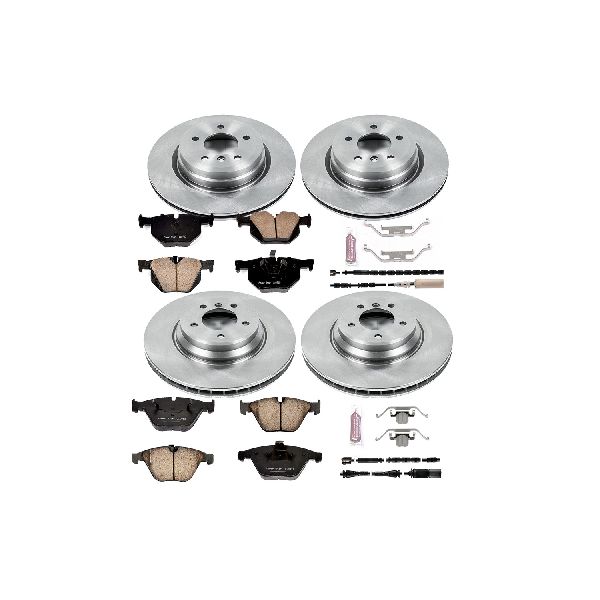 2011-2013 BMW 335i Disc Brake Kit - Front and Rear (Powerstop)