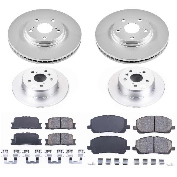 2001-2003 Toyota Highlander Disc Brake Kit - Front and Rear (Powerstop)