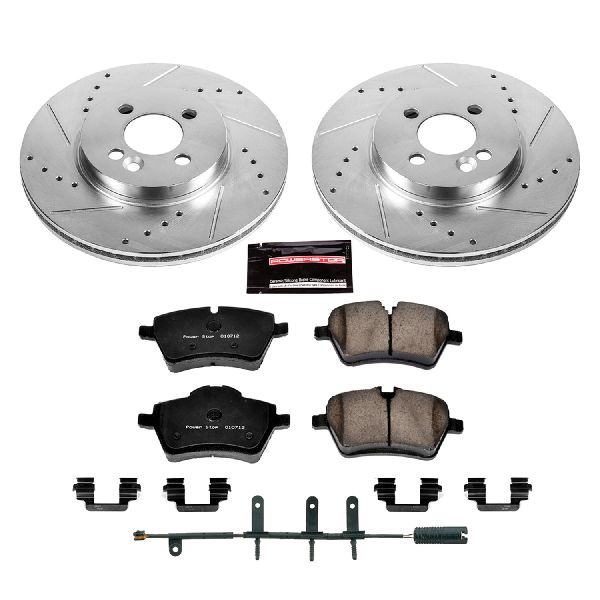 2007-2008 Mini Cooper Disc Brake Kit - Front (Powerstop)