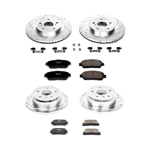 2005-2006 Toyota Camry Disc Brake Kit - Front and Rear (Powerstop)