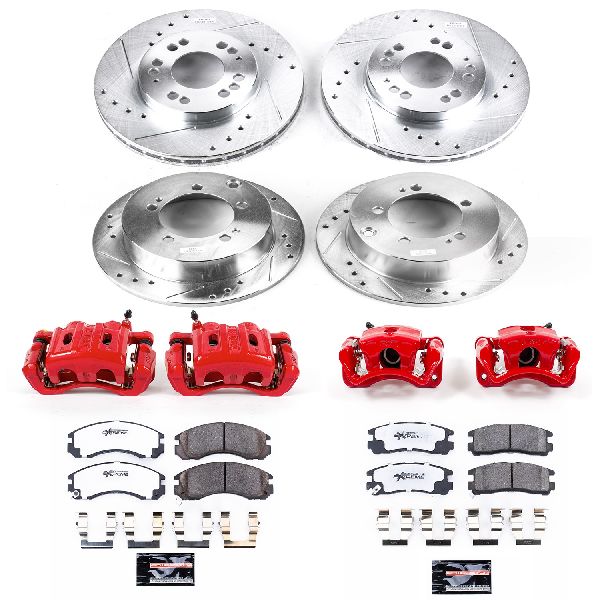 1995-1997 Eagle Talon Disc Brake Kit - Front and Rear (Powerstop)
