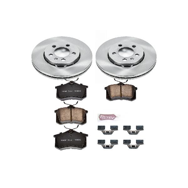 2004-2005 Volkswagen Jetta Disc Brake Kit - Rear (Powerstop)