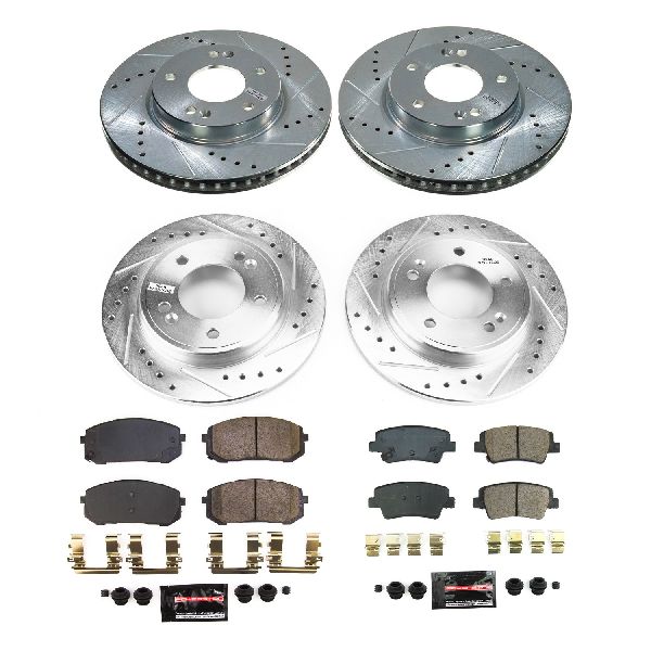 2021-2023 Hyundai Elantra Disc Brake Kit - Front and Rear (Powerstop)