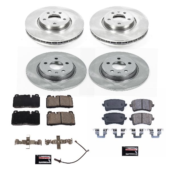 2013 Audi Q5 Disc Brake Kit - Front and Rear (Powerstop)