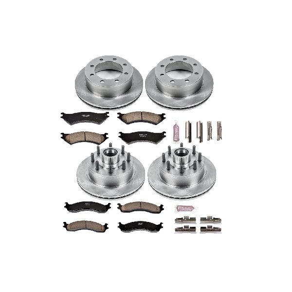 2007 Ford E-150 Disc Brake Kit - Front and Rear (Powerstop)