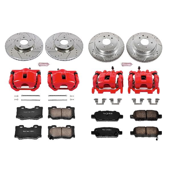 2009-2014 Nissan Maxima Disc Brake Kit - Front and Rear (Powerstop)