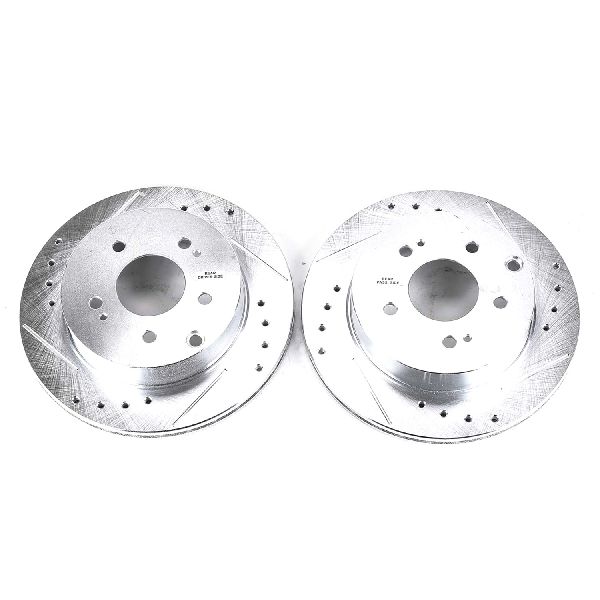 2007-2009 Mitsubishi Galant Disc Brake Rotor Set - Rear (Powerstop)