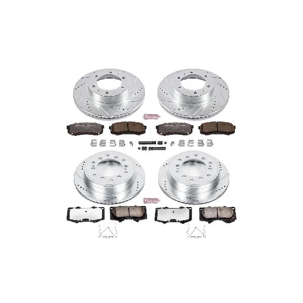 2010-2014 Toyota FJ Cruiser Disc Brake Kit - Front and Rear (Powerstop)
