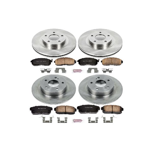 2002-2004 INFINITI I35 Disc Brake Kit - Front and Rear (Powerstop)