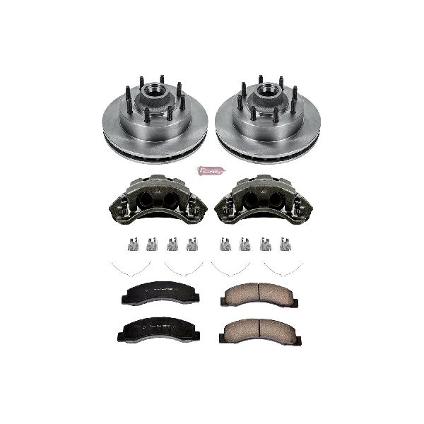 2000-2002 Ford Excursion Disc Brake Kit - Front (Powerstop)