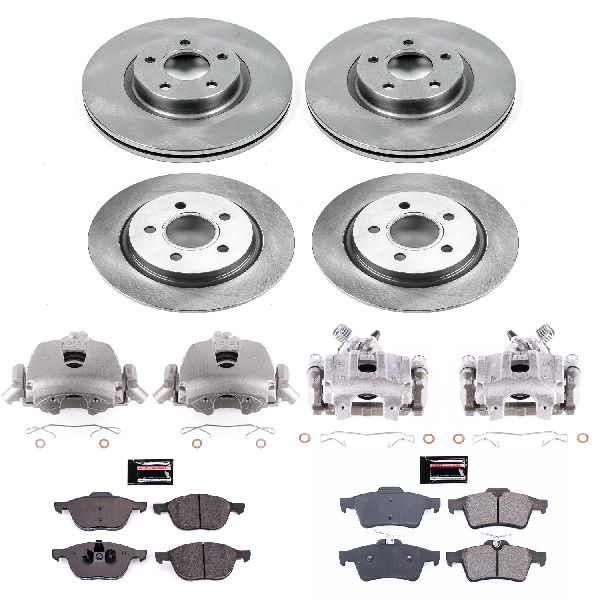 2006-2011 Volvo S40 Disc Brake Kit - Front and Rear (Powerstop)